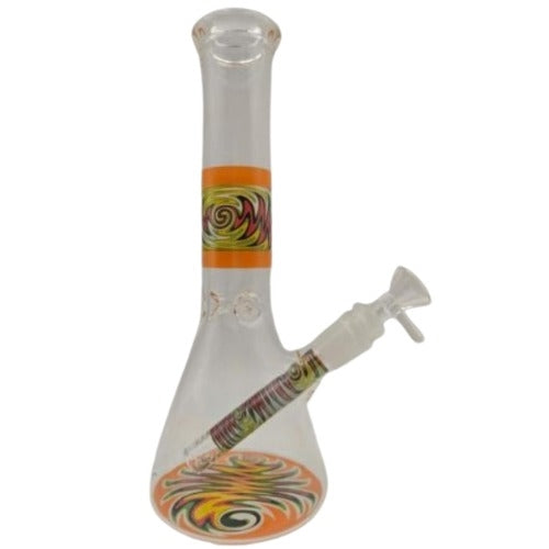 WigWag Beaker (25cm)- Orange Xu Bongs