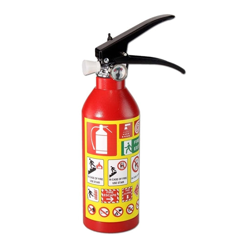 Fire Extinguisher Stash Near Dark