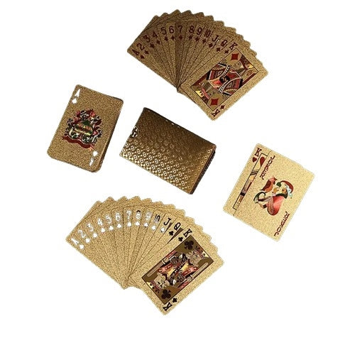 Gold Playing Cards