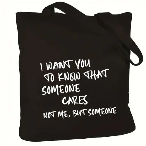 Know That Someone Cares Tote Bag Temu