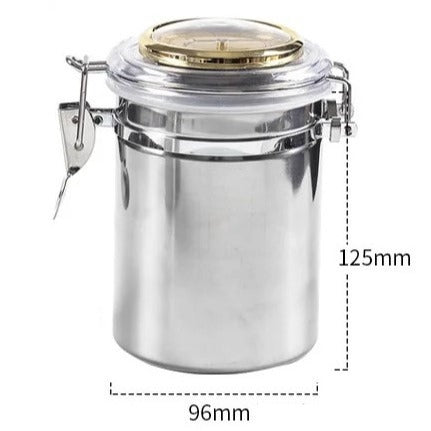 Stainless Steel Humidor Container-Lge AliExpress