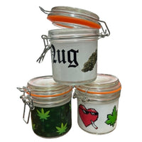 Glass Stash Jar- 260ml