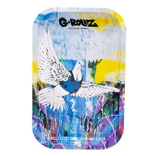 G-Rollz Tray Medium-Bulletproof Dove Cig Corp