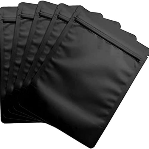 Black Smell Proof Bags 10pk- 13x18cm AliExpress
