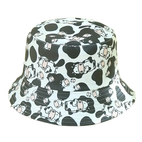 Cow Print Bucket Hat Temu