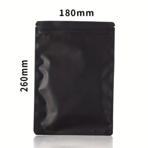 Black Smell Proof Bag Single- 18x26cm Temu