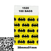 Printed Bags 38x51mm (1520)- Batman