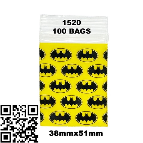 Printed Bags 38x51mm (1520)- Batman