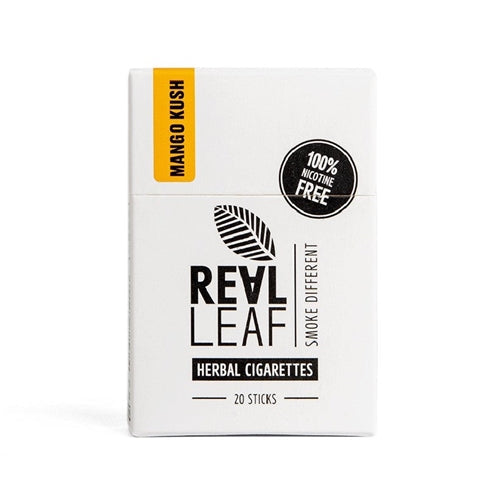 Real Leaf Herbal Cigarettes- Mango Kush JD Suppliers