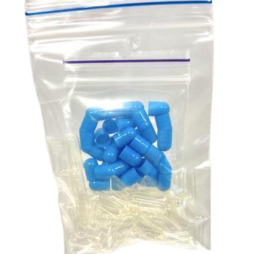 Size 2 Blue Caps 50pk Capsulcn