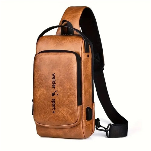 Lockable Waterproof Bag- Tan Temu