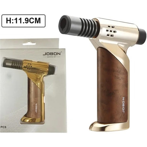 Jobon Standing Blowtorch- Wood/Gold Trio Trading