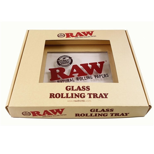 Raw Glass Rolling Tray