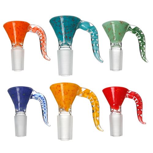 Wig Wag Glass Cone w/Tail Handle Shenghong Glass