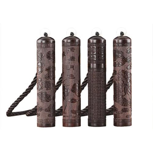 Ebony Snuff Bottle w/Spoon AliExpress