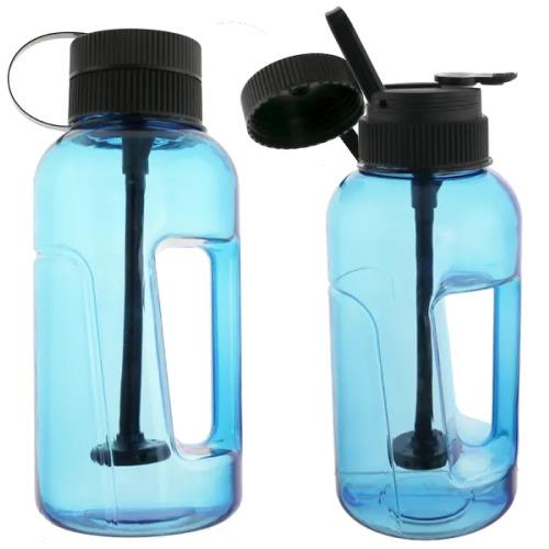 1L Water Bottle W/Pipe- 23cm Down Under Wholesalers