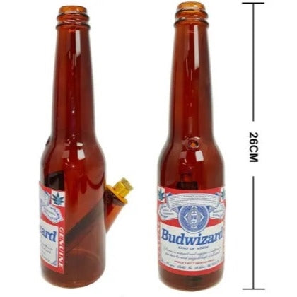 Budwizard Beer Bottle Pipe (28cm) Trio Trading