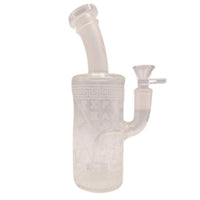 Greek Key Design Bubbler- 21cm