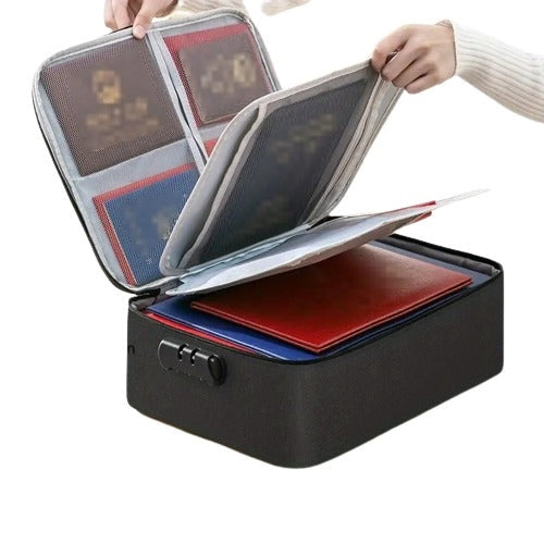 Multi-Layer Lockable Travel Case Temu