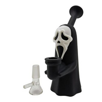 Ghost Face Silicone Pipe- 17cm