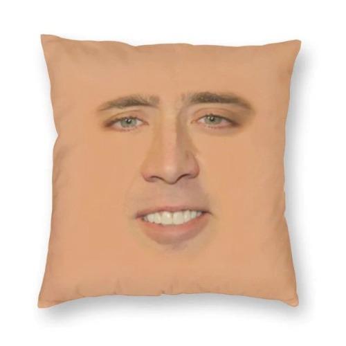 Nicholas Cage Cushion