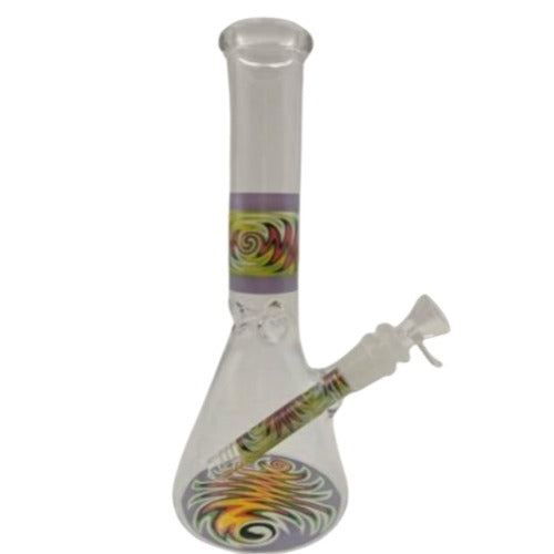 WigWag Beaker (25cm)- Plum Xu Bongs