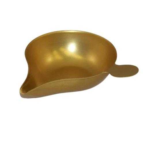 Gold Metal Weighing Pan 5cm Cig Corp