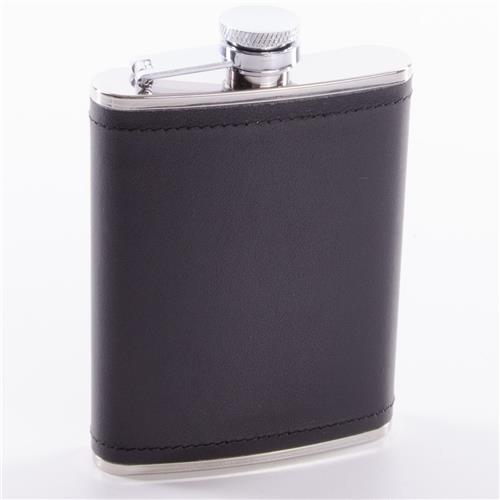 Hip Flask Leather- 7oz