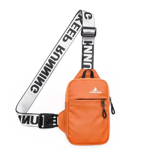 Small Crossbody Bag- Orange Temu