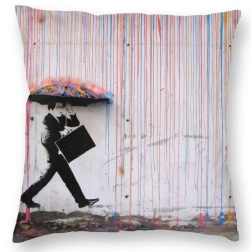 Banksy Cushion