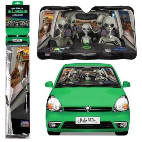 Aliens Car Shade William Valentine