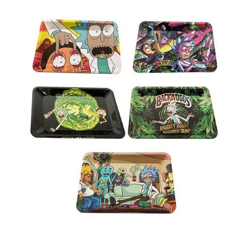 Rick & Morty Rolling Metal Tray Down Under Wholesalers