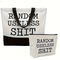 Random Useless Shit Tote Bag Combo