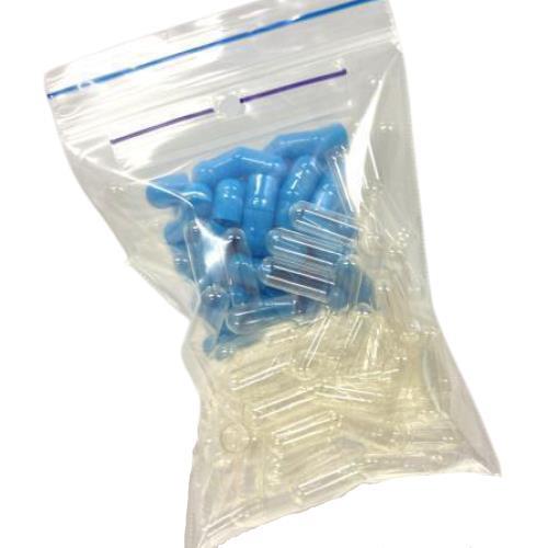 Size 2 Blue Caps 100pk Capsulcn