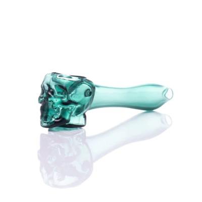 Glass Skull Pipe Cig Corp
