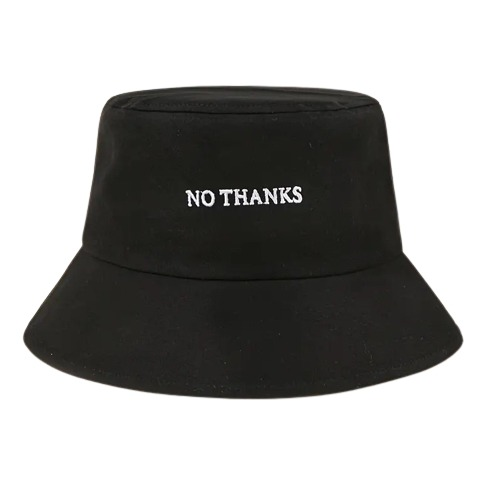 No Thanks Bucket Hat