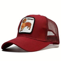 Wiener Dog Cap- Red