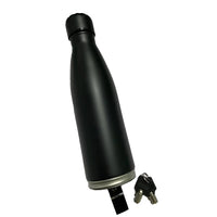 Metal Drink Bottle Stash- Black