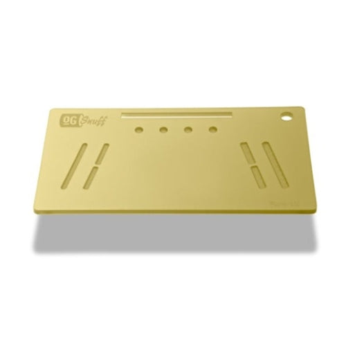 OG Fusion V2 Snuff Board- Gold OG Snuff