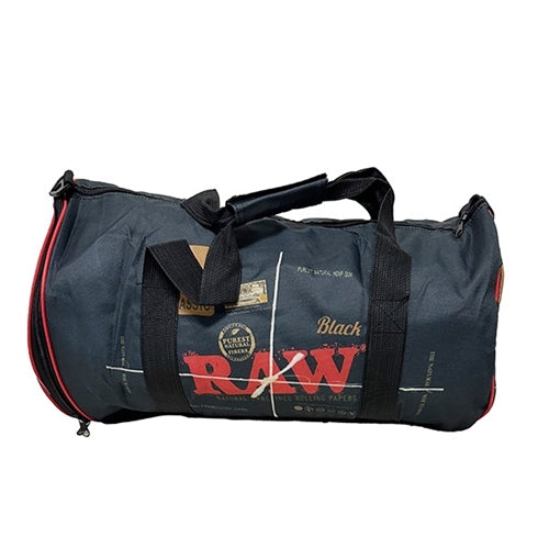 Black Raw Duffle Bag