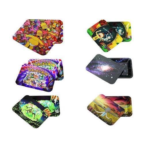 Sml Rolling Tray w/ Lid Down Under Wholesalers