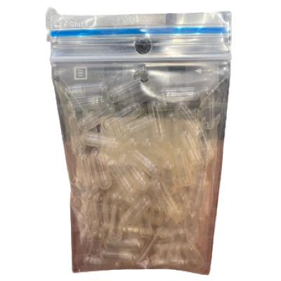Size 4 Clear Caps 50pk Capsulcn