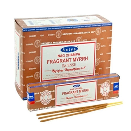 Satya Fragrant Myrrh Incense