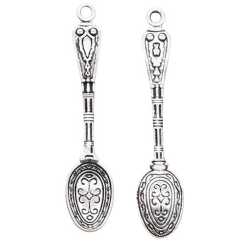 Charm Pattern Spoon- Silver