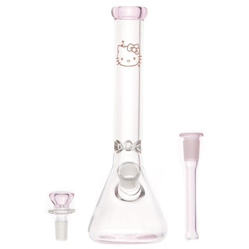Hello Kitty Beaker- 25cm HF Glass