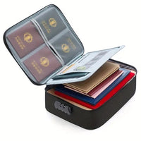 Double-Layer Lockable Travel Case