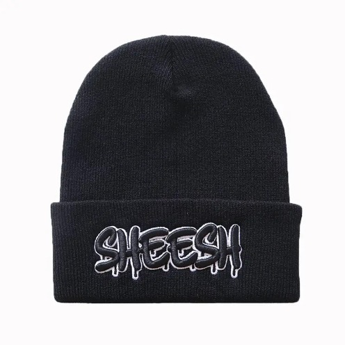 Sheesh Beanie- Black Temu