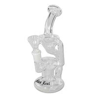 Black Leaf Glass Recycler- 19.5cm