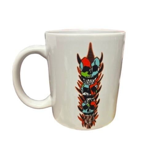 dickydoodle Mugs- Stacked Skulls dickydoodle Designs