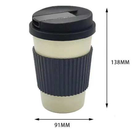 Coffee Mug Take Away Pipe- 14cm